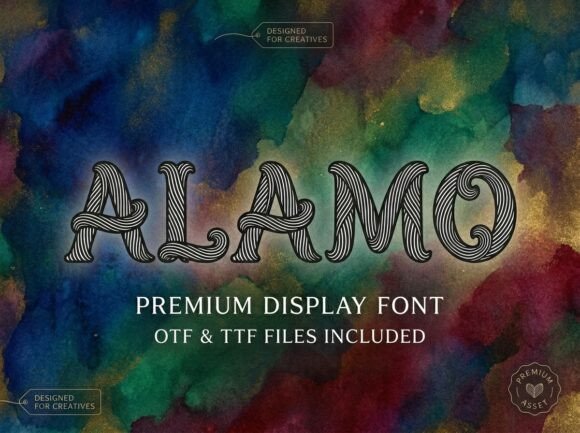Alamo: A Display Typeface That Earns Its Place