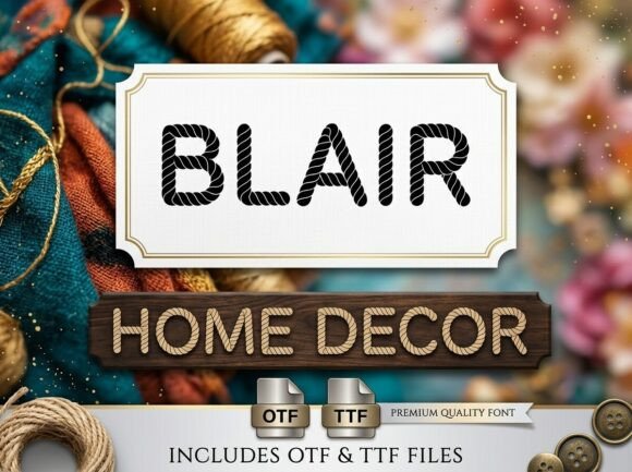 Blair: A Display Font That Makes Your Brand Instantly Memorable