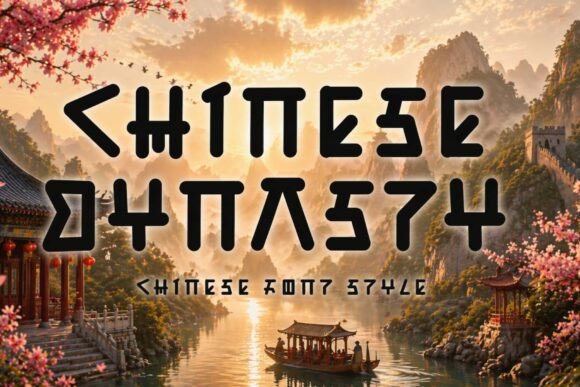 Chinese Dynasty: A Display Font That Elevates Digital Branding