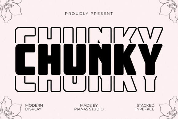 Chunky Stacked: A Display Font That Grabs Attention—Fast
