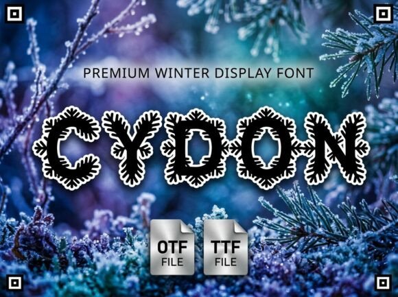 Cydon: A Frosty Display Typeface That Elevates Small Business Branding