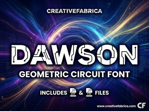 Dawson: A Display Typeface with Cybernetic Soul