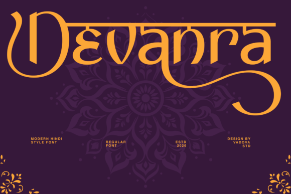 Devanra: A Hindi Display Typeface That Elevates Real Branding