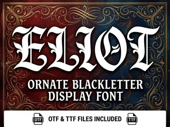 Eliot: A Distinctive Display Font for Editorial Impact
