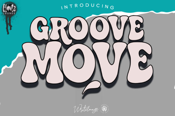Groove Move: A Retro Display Font That Feels Like Sunshine on Paper