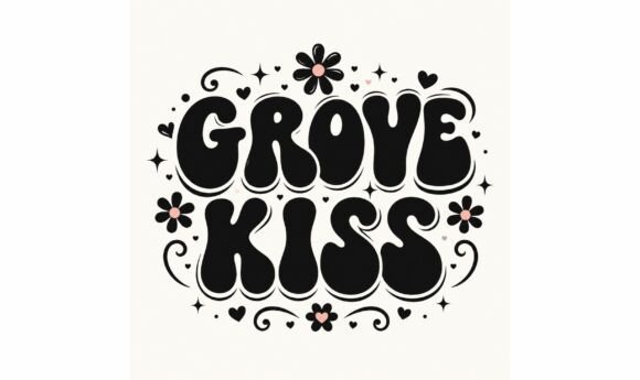 Grovy Kiss: A Playful Display Font with Editorial Heart