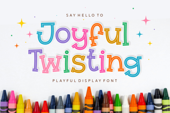 Joyful Twisting: A Display Font That Adds Handmade Warmth to Digital Brands