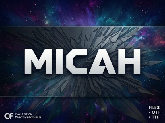 Micah: A Display Font That Makes Your Brand Instantly Memorable