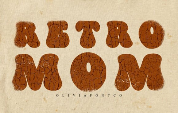 Retro Mom: A Display Typeface That Feels Like a Hug from the 70s