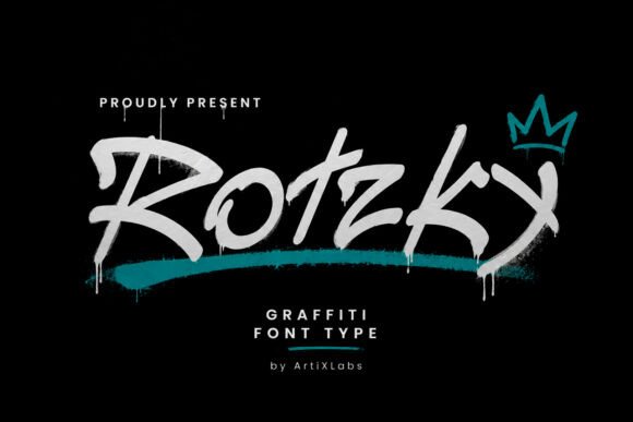 Rotzky: A Bold Display Font for Editorial Impact