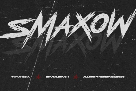 Smaxow: A Bold Display Font That Gives Your Brand Instant Edge