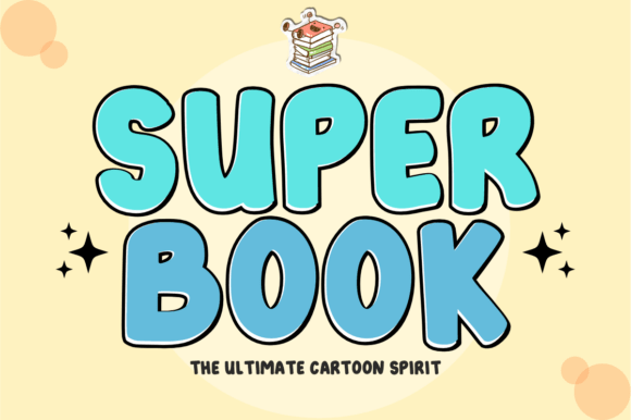 Super Book: A Bold Display Font for Heroic Digital Headlines
