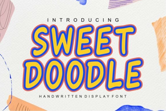 Sweet Doodle: A Playful Display Font for Small Business Branding