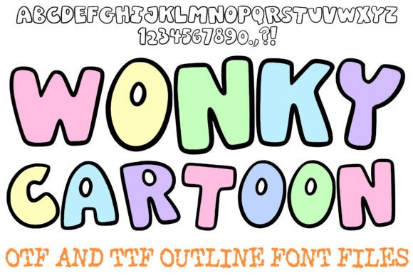 Wonky Cartoon Font: Playful Display Type for Campaigns That Pop